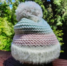 Capelli New York Pink Baby Beanie Hat One size, Infant 0-24 Soft (2 Available)