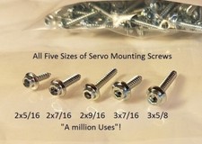 Servo Screws 492 Piece Set