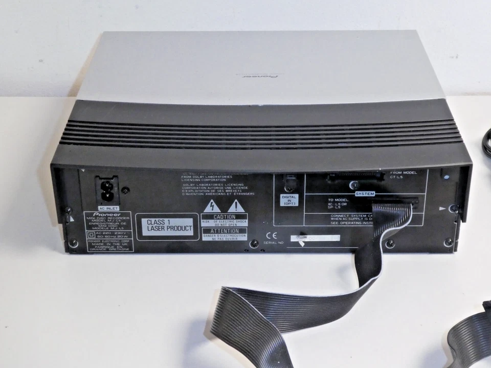 Pioneer MJ-L5 MiniDisc Recorder, 2 Jahre Garantie - Bild 4 von 4