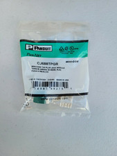 Brand New Panduit CJ688TPGR Mini-Com Giga TX6 Cat6 RJ-45 UTP Jack Green