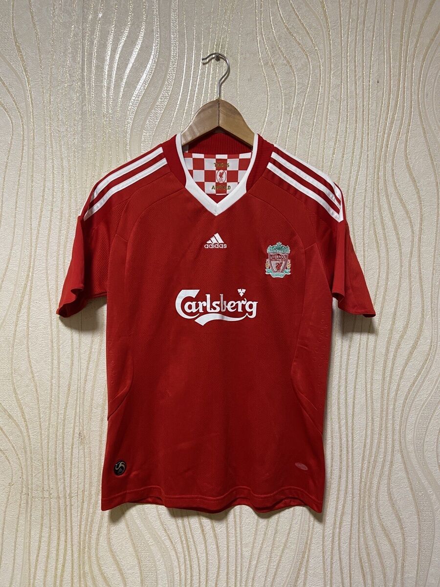 LIVERPOOL 2008 2010 HOME FOOTBALL SHIRT SOCCER JERSEY ADIDAS LIVERPOOL 2008 2010 HOME FOOTBALL SHIRT SOCCER JERSEY ADIDAS
