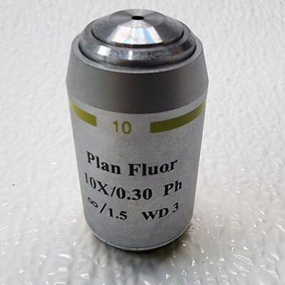 Nikon  Plan Fluor  10x/0.30  Ph  1.5 WD 3  Microscope Objective