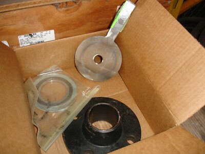 Yuba Heat Transfer 4 Bolt Flange Assembly  2 1/2'' ASTM A105 w/Lamons gasket