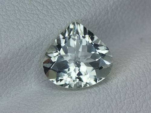 NATURAL STUNNING AQUAMARINE STONE 1.58 NICE PEAR CUT  IGCGA52 - Bild 2 von 2