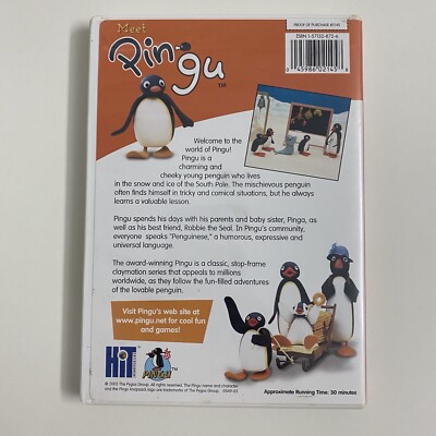 Meet Pingu (DVD, 2003) Stop-Frame Claymation 30 Minutes with The
