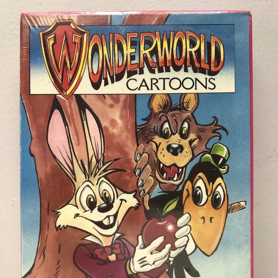 Wonderland Cartoons Bag of Apples & Many More - New Sealed! VHS 1990 Video Tape - Image 2 of 4