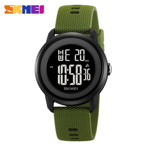 SKMEI 2218 Moda Relojes Digitales para Mujer Hombre Impermeable Deportes LED - Imagen 27 de 32