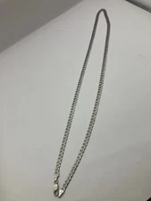 Men's Women's Real Solid 925 Sterling Silver Rope Chain 5mm 28 Inch  ITALY