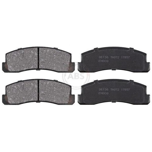 Plaquettes de frein de disque A.B.S. 36136 pour auto Chevrolet Lada