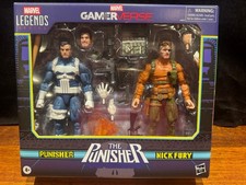 Marvel Legends PUNISHER AND NICK FURY Gamerverse 6" Action Figures