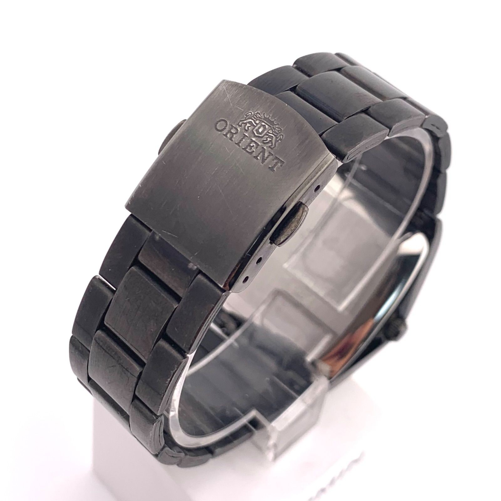 ORIENT Automatic Black Square Watch with Date Dis… - image 4