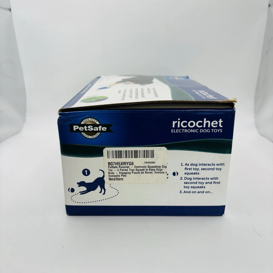 Ricochet电子互动狗玩具。 经过测试。 有用。 酷狗玩具! — 第 3/4 张图片