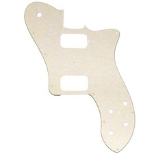 Musiclily Pro 15 Holes Uncovered HH Pickguard For Mexico 72 Tele Deluxe Guitar