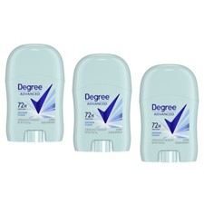 3 Pack Degree Dry Protection Antiperspirant Deodorant Shower Clean 0.5Oz Each