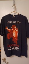 Michael Jackson This Is It O2 Arena London Tour T-Shirt Delta Body Day 6 2XL