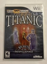 Titanic Hidden Mysteries- Secrets of the Fateful Voyage (Nintendo Wii, 2009)