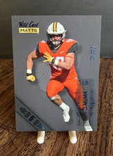 2022 Wild Card MATTE Stripe Chad Muma MB-119 /200 Football Card