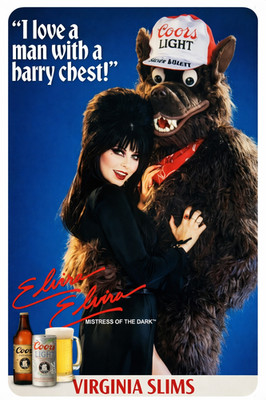 1988 Elvira Mistress Of The Dark Movie Poster 11X17 Cassandra Peterson     