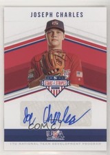2018 Panini USA Baseball Stars & Stripes 286/398 Joseph Charles #SS-JC Auto s3g