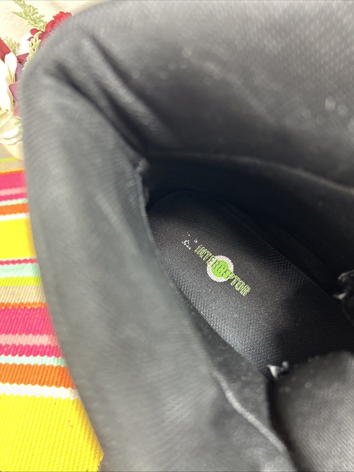 Interceptor Black Combat ASTM Lightweight Leather… - image 12