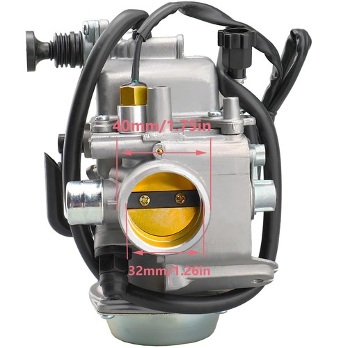 TRX350 Carburetor for Honda Rancher 350 TRX350TM/TE 2000-2006 ATV 4 Stroke En... - Picture 2 of 9