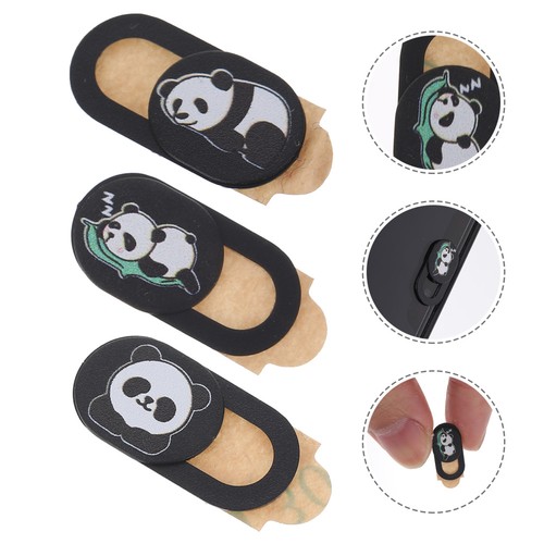 3 Pcs Webcam Privacy Cover Cartoon Phone Webcam Cover Camera Privacy Sticker - Afbeelding 2 van 12