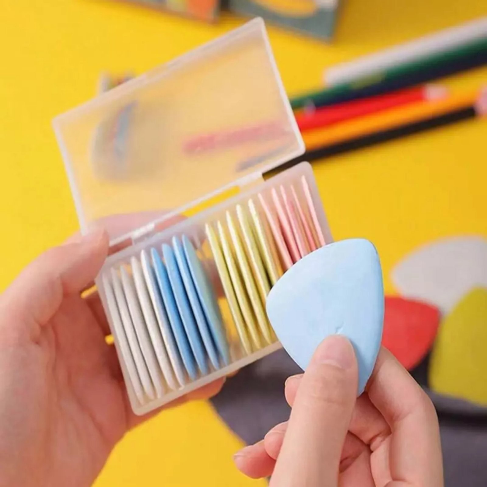 20x Erasable Tailors Chalk Markers Sewing Chalk For Sewing Quilting Needlework