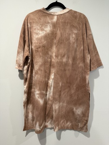 Dressed In LALA 2 Piece Set Lex Womens Medium Tie Dye Ribbed Oversized Travel - Picture 9 of 15