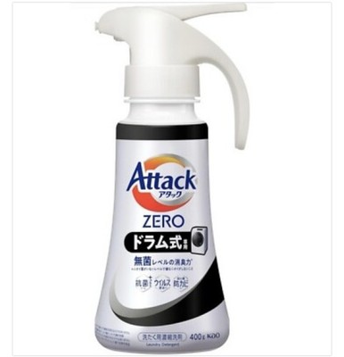 Attack Zero Antibacterial+ - Liquid Laundry Detergent with One Hand Dispenser
