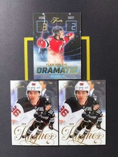 2025-26 Flair Jack Hughes 3 Cards Lot FCL