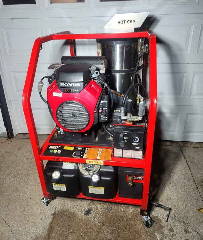 Hotsy Hot Water Gasoline Pressure Washer  GX690 1280ssg