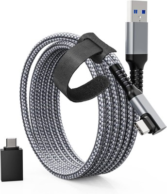 Tiergrade Link Kabel 3M Kompatibel mit Meta Quest 3/Quest 2/Pro, PICO4/Pro, USB