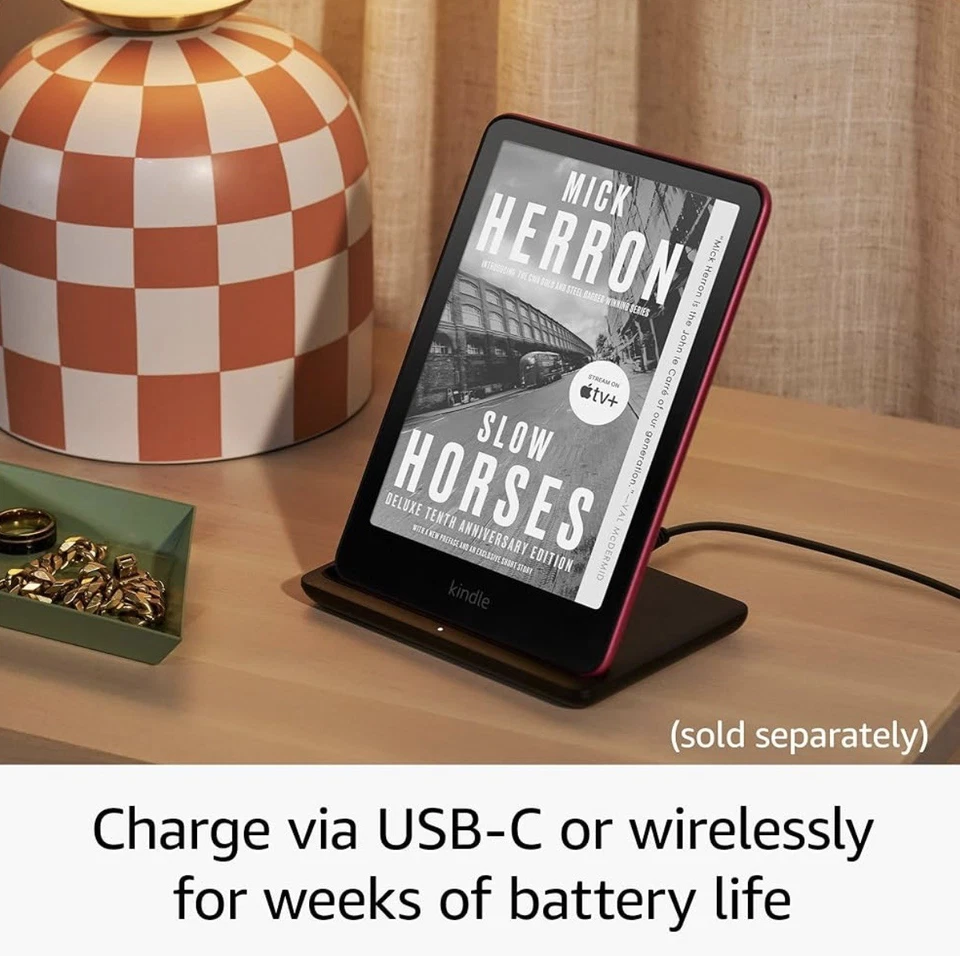 New Amazon Kindle Paperwhite 12th Gen 32GB wireless charging-Metallic Rαspberry - Image 4 of 4