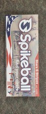 SPIKEBALL Stars Stripes Edition Spikeball Net and Frame, 3 Balls, Carrying Bag