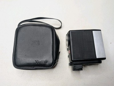 Vivitar 252 Auto Flash, Backlit Dial, W/ Sync Cable + Case, Excellent Condition