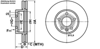 Ate Bremsscheiben Ø288Mm + BremsbelÄGe Vorne FÜR Ford Galaxy Wgr Vw Sharan