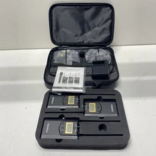 Comica Black Wireless Walkie Talkie Microphone Set (For Parts)