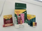 Set of 3 BURTS BEES Holiday Christmas Limited Edition Lip Balm & Hand Cream NEW! — photo 1