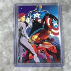 X-Men Comic Images Marvel Vintage 1991 Card With Top Loader #21 Together Again