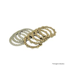 SERIE DISCHI FRIZIONE COMPLETA NEWFREN F1188AC GILERA GSM RC TOP RALLY 50 1990>