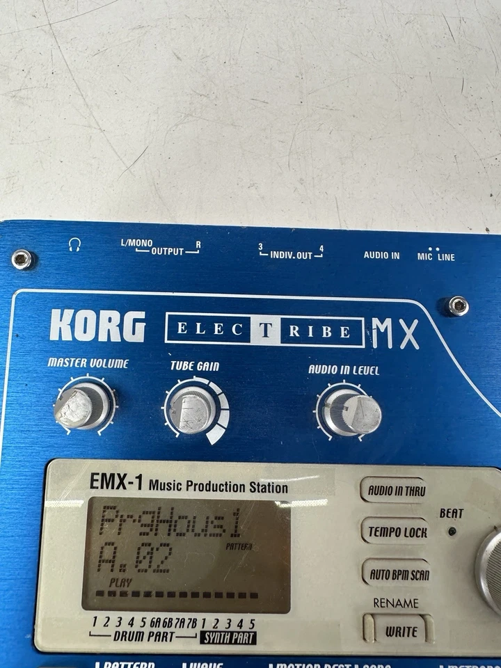 Korg Electribe EMX-1SD MX Music Production Station w/Adapter Touchy Selector - Image 3 of 4