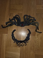 Lito Angels Medusa Kostüm Für Mädchen – Griechisches Karnevalskleid Mit Schlangen-Stirnband (Größe 5-12 J.)