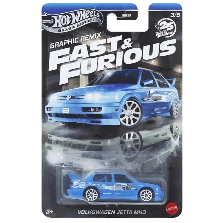 Hot Wheels 1:64 Fast & Furious Themed Graphics Remix Complete Set 1-5 - Image 4 of 4