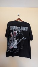 Vtg  Misprint Rare Star Wars Episode 1 Jedi vs Sith Shirt Sz L 21x27 Distressed