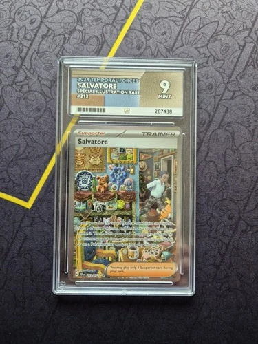 Pokemon TCG - ACE Grading 9 Salvatore #212/162 – Special Illustration Rare