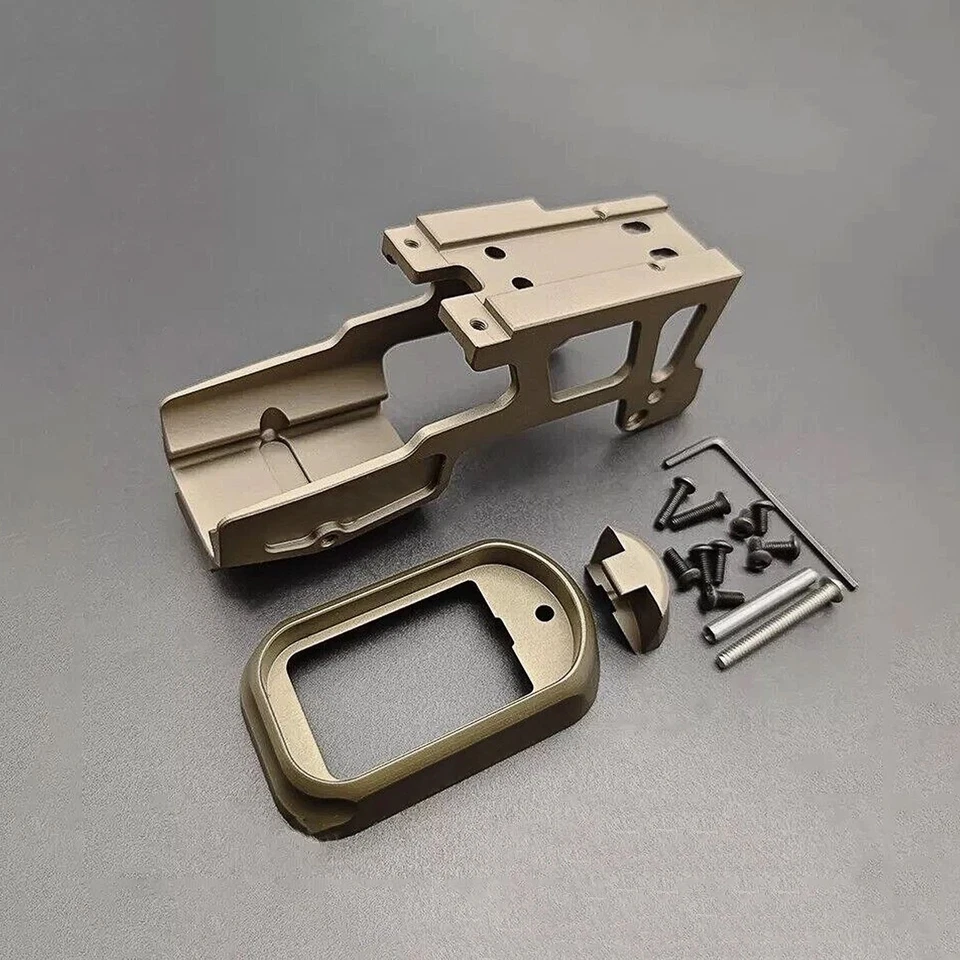 Montaje de mira telescópica óptica táctica para pistola RMR Gen3 Glock 17 18C 22 31 con Magwell Foto 4 de 4