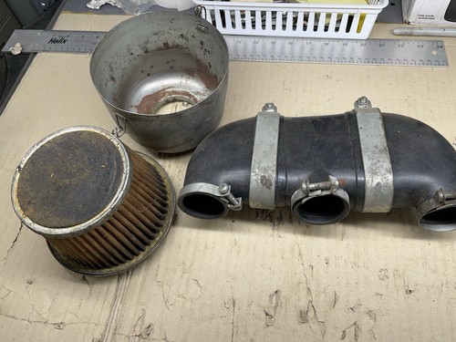 Kawasaki 500 H1 Air Filter Assembly 1969 1971 Complete - Picture 2 of 4