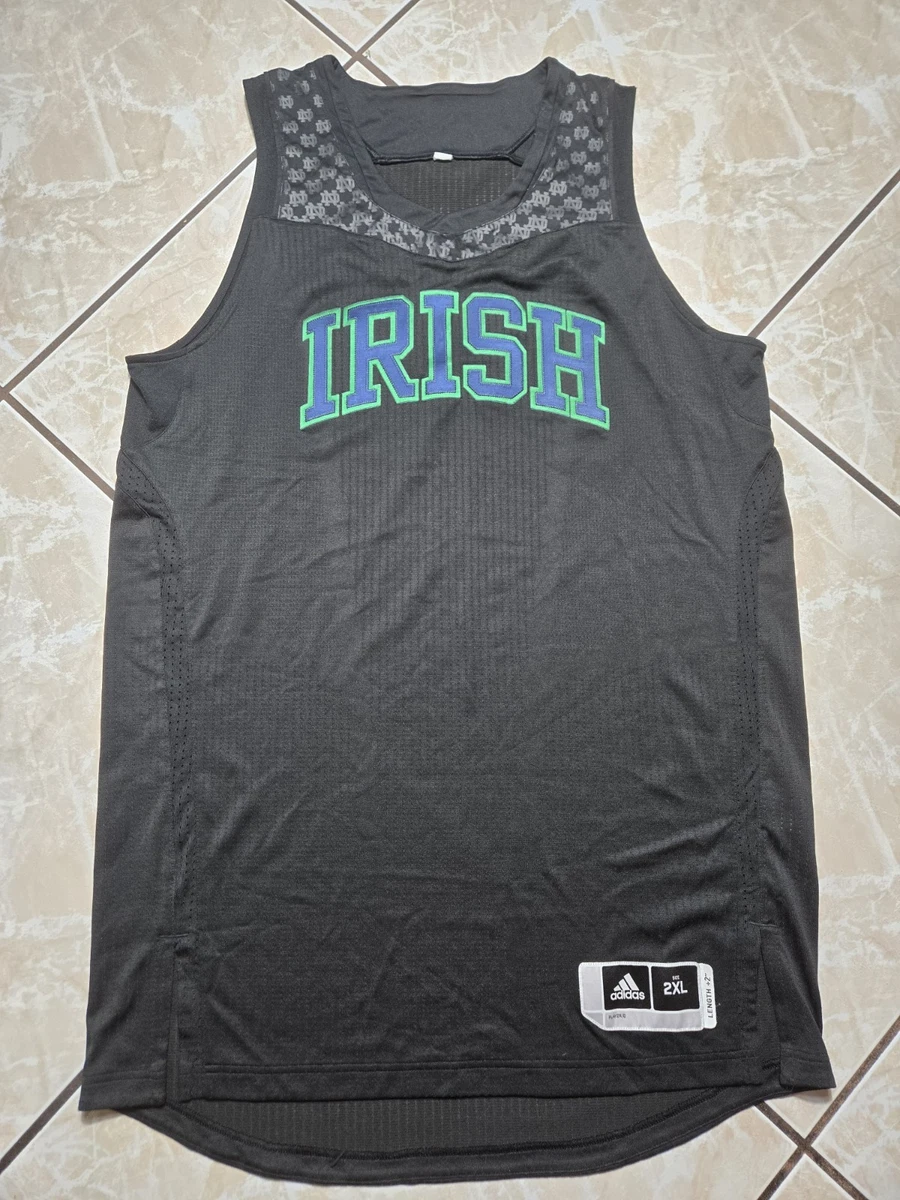 Maillot Basket Vintage Notre Dame Fighting Irish – Taille XL – Fabriqué Aux USA – Rare