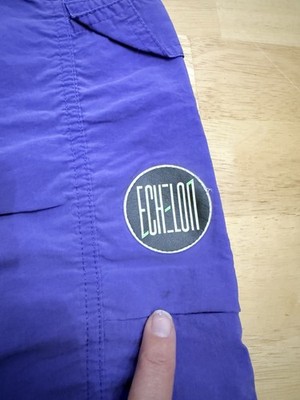 Vintage 90s Nike Echelon Purple Bike Cycling Riding Shorts Padded