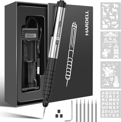 Engraving Pen, Cordless Engraving Tool with 37000RPM, USB Rechargeable